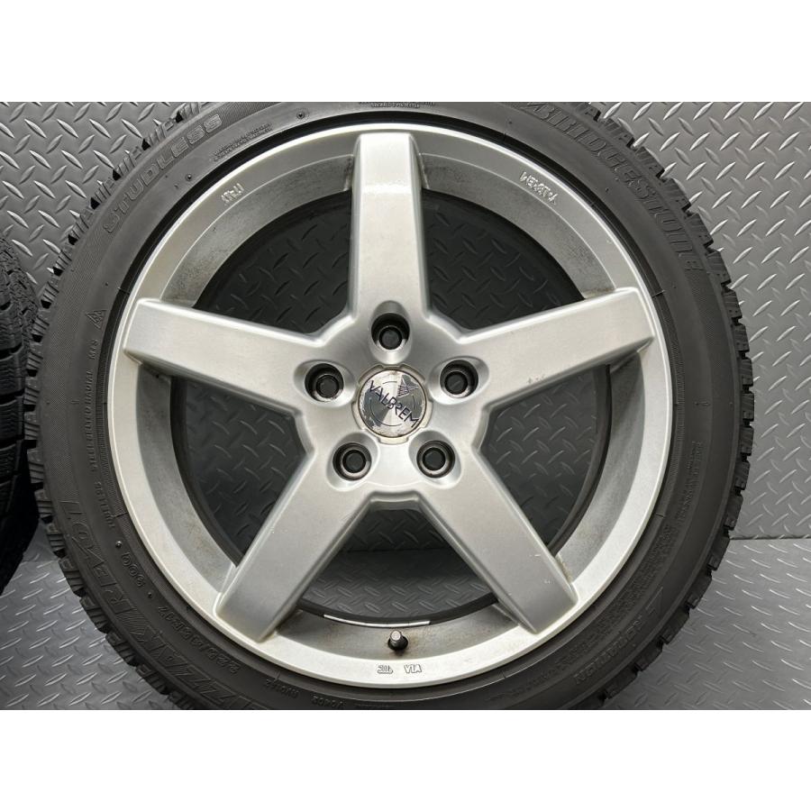 【中古】ブリヂストン ブリザック 225/45R17 ブリヂストン製VALBREM 17x7J+38 5穴120(23120064)$｜valuegrowth｜07