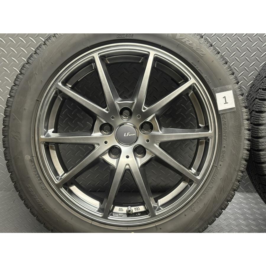 【ハリアー/RAV4/NX等】ラ・ストラーダ LF-SPORT 17インチ 7.0J+38 5穴114.3 ブリザック VRX2 225/50R17 ブリヂストン BLIZZAK (25010010) |  | 07