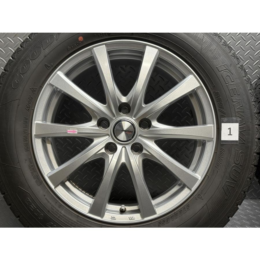 【バリ溝RAV4/ハリアー等】weds ravrion RS01 17インチ 7.0J+39 5穴114.3 グッドイヤー アイスナビSUV 225/65R17 ICE NAVI SUV (25020002) |  | 06