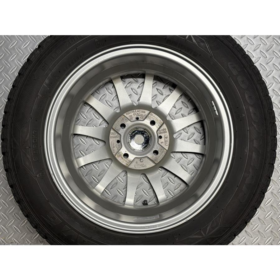 【フィット/マーチ/デミオ等】weds ravrion LUMIERE 14インチ 5.5J+42 4穴100 グッドイヤー アイスナビ6 165/70R14 ICE NAVI6 (25020007) |  | 08