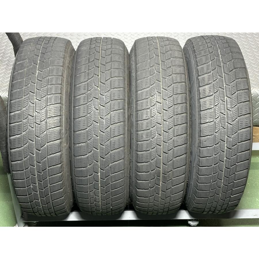 【フィット/マーチ/デミオ等】weds ravrion LUMIERE 14インチ 5.5J+42 4穴100 グッドイヤー アイスナビ6 165/70R14 ICE NAVI6 (25020007) |  | 09