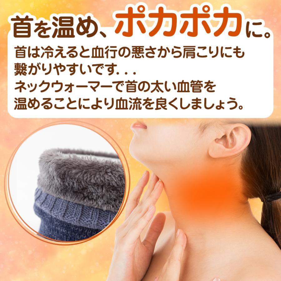 ネックウォーマー メンズ レディース フリース 厚手 可愛い 裏ボア