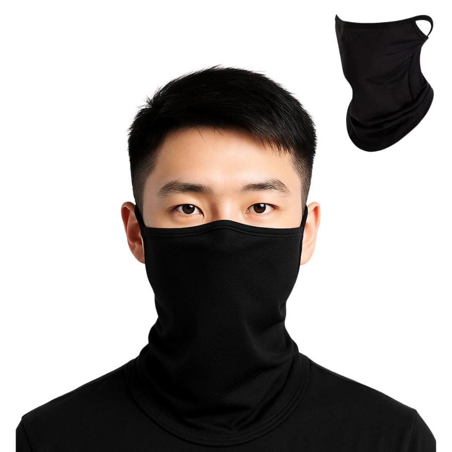 [Coverluck] フェイスカバー 日焼け止め 2枚セット ランニング 薄手 uvカット 耳掛け uvフェイスカバー メンズ 釣り フェイスガード 男女兼用 |  | 07