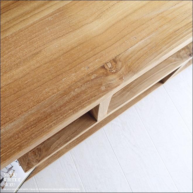 チーク無垢材 大型リビングテーブルTAH センターテーブル 長机 座敷机 テレビ台 ローテーブル W160 x D60cm |  | 01