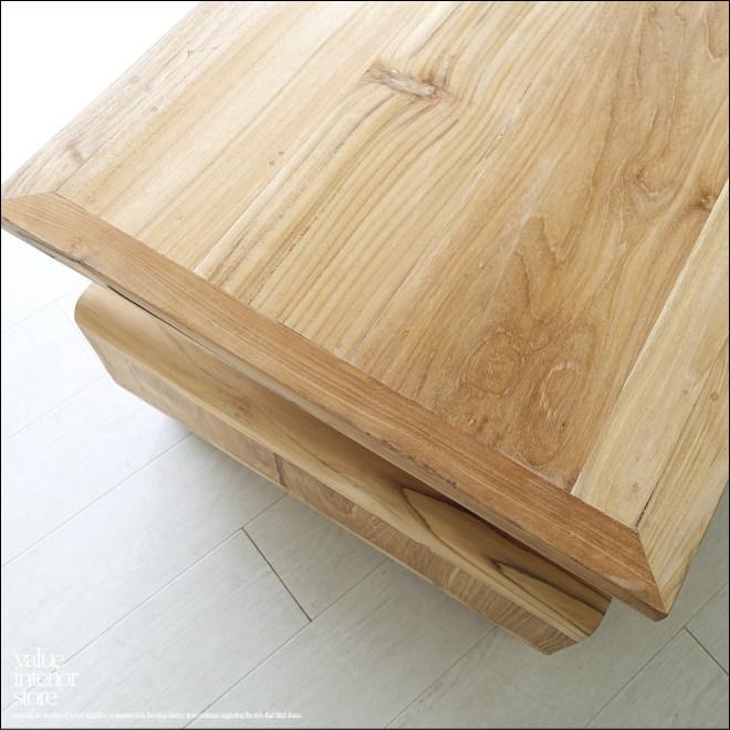 チーク無垢材 大型リビングテーブルTAH センターテーブル 長机 座敷机 テレビ台 ローテーブル W160 x D60cm |  | 02