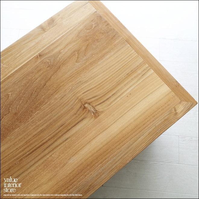 チーク無垢材 大型リビングテーブルTAH センターテーブル 長机 座敷机 テレビ台 ローテーブル W160 x D60cm |  | 08