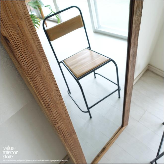 オールドチーク総無垢 ミラー140cm L/40 姿見 鏡 全身鏡 全身用 オールドチーク総無垢 ミラー140cm L/40 姿見 鏡 全身鏡 全身用