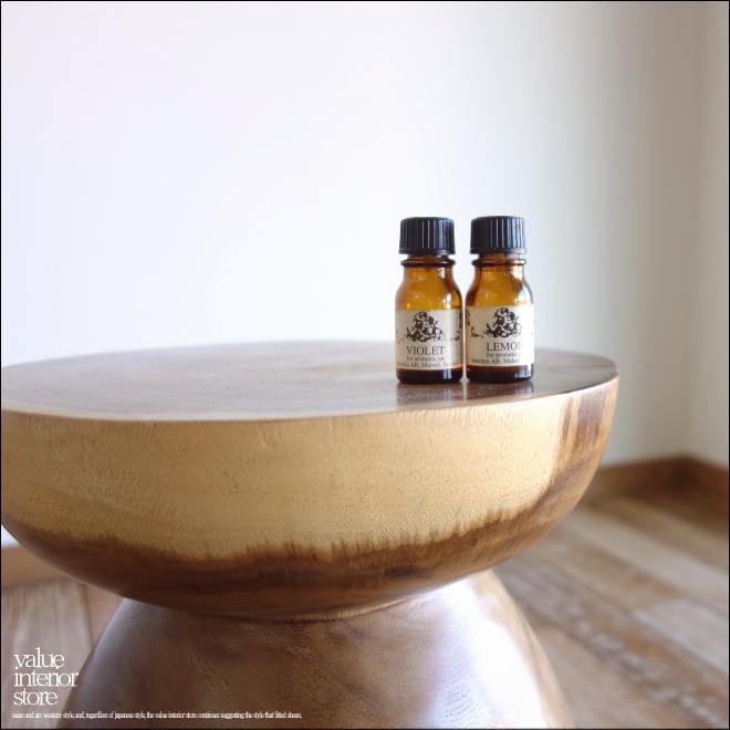 無垢材 マッシュルームスツール / N03 イス 椅子 ベンチ 木製スツール 花台 ナチュラル モンキーポッド |  | 02