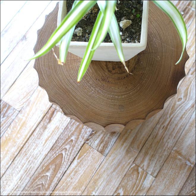 チーク総無垢材 スツールLS/N イス チェア 椅子 丸太スツール 花台 ナチュラル 素朴 削出し 一点物 20kg |  | 03