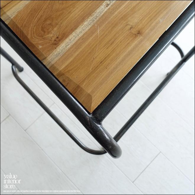 チーク無垢材 カフェチェアAntika スタッキングチェア スクールチェア 椅子 イス 工業系 ナチュラル カフェ什器 鉄フレーム |  | 01