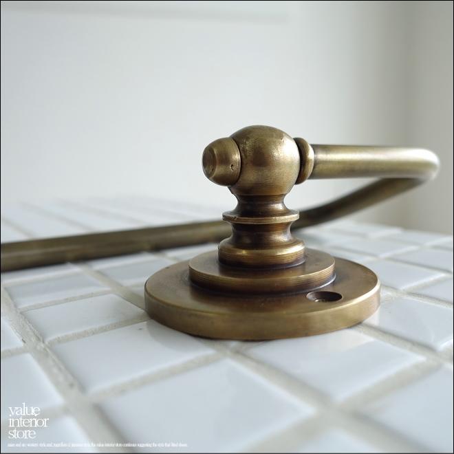 真鍮トイレットペーパーホルダー タオル掛け トレイペーパーホルダー タオルホルダー 紙巻器 レトロ調 住宅用品 真鍮金物 V_S |  | 03