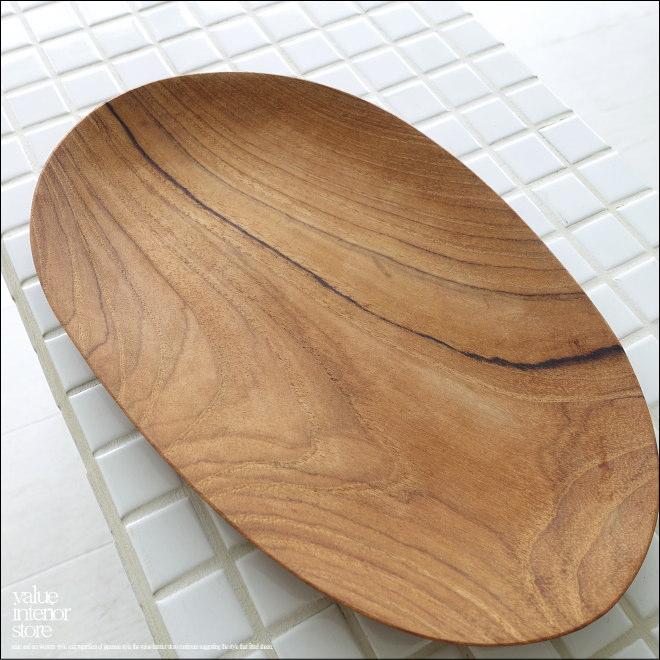 無垢材 ビーンズプレートM パンプレート 中皿 デザートプレート 木の皿 取り皿 木製食器 チーク材 世界三大銘木 |  | 03