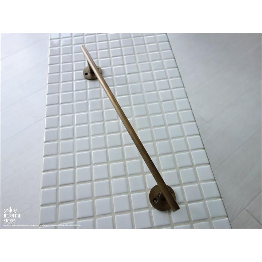 真鍮ドアハンドルT35 ノブ 取っ手 鋳物 鋳造 レトロ 新品 ブラス取手 店舗什器 DIY シャビー アンティーク調 素材 真鍮金物 幅35cm |  | 06