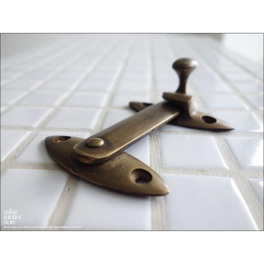 ブラスロックW036 真鍮ロック 鍵 カギ 扉錠 キーパーツ 錠前 扉止 留め金具 レトロ調 真鍮金物 ハンドメイド 手作り アンティーク調 |  | 04