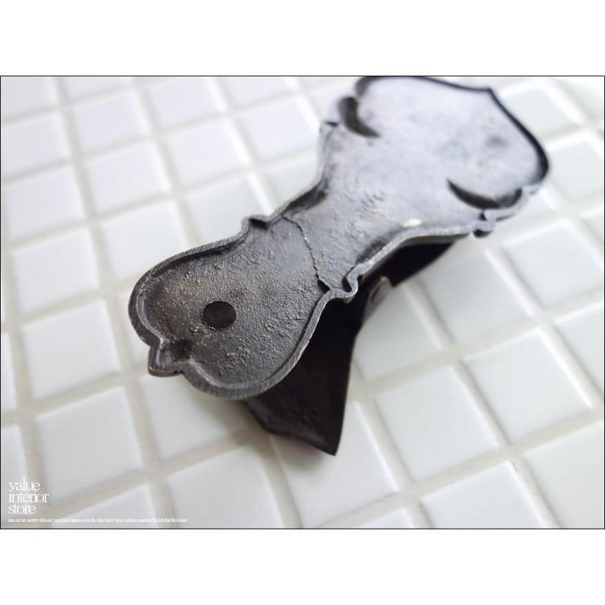 淑女のハンドクリップL 真鍮製クリップ レタークリップ 壁掛けブラスペーパークリップ 手型ホルダー アンティーク調 無垢の真鍮 L/13.5cm |  | 04