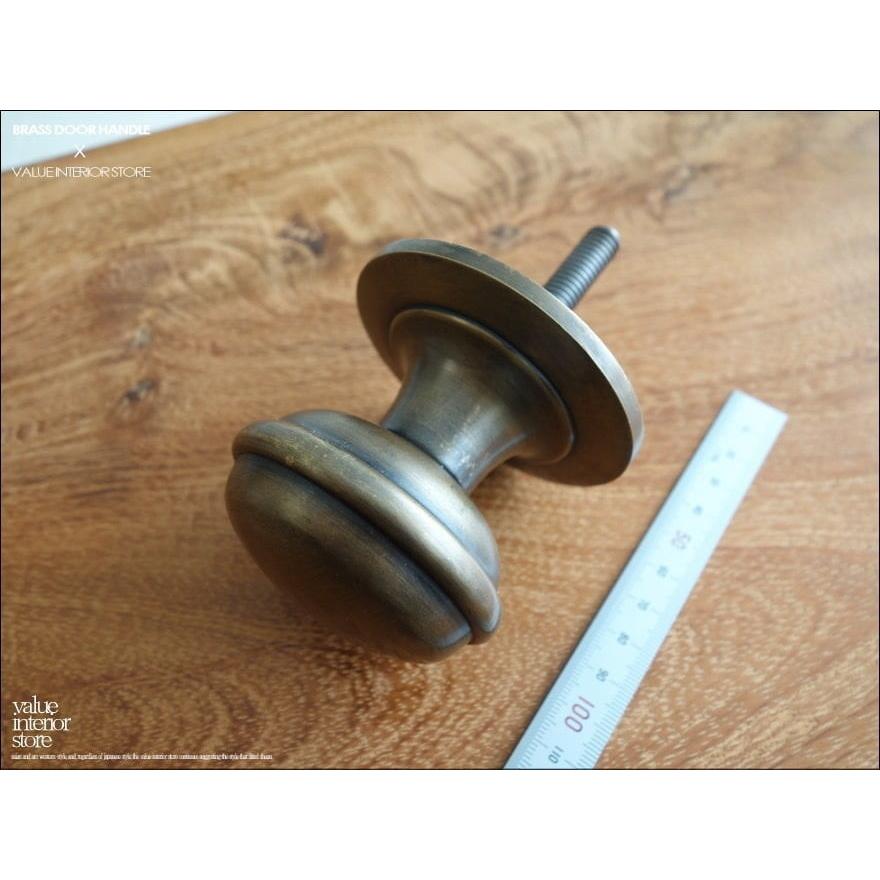 真鍮製ドアハンドルME ドアノブ 取っ手 ドア用品 アンティーク調 ブラス エスニック 手作り ハンドメイド レトロ調 真鍮金物 |  | 10