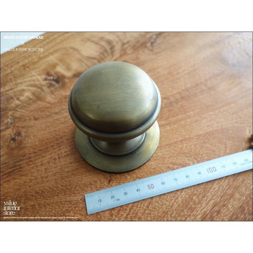 真鍮製ドアハンドルME ドアノブ 取っ手 ドア用品 アンティーク調 ブラス エスニック 手作り ハンドメイド レトロ調 真鍮金物 |  | 06