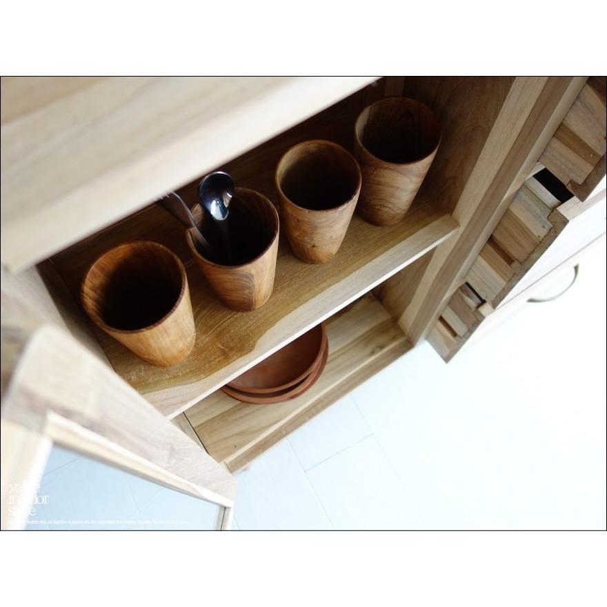 無垢材 buffet2枚扉/N サイドボード 食器棚 飾り棚 キッチンボード キャビネット 天然木 本棚 ナチュラル 収納 リビングボード 銘木家具 |  | 01