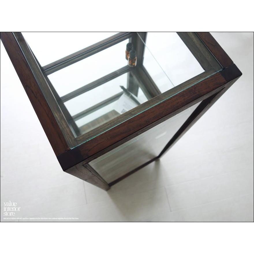 ヴィンテージ ガラスのパンケース 陳列 ショーケ－ス 飾り棚 店舗什器