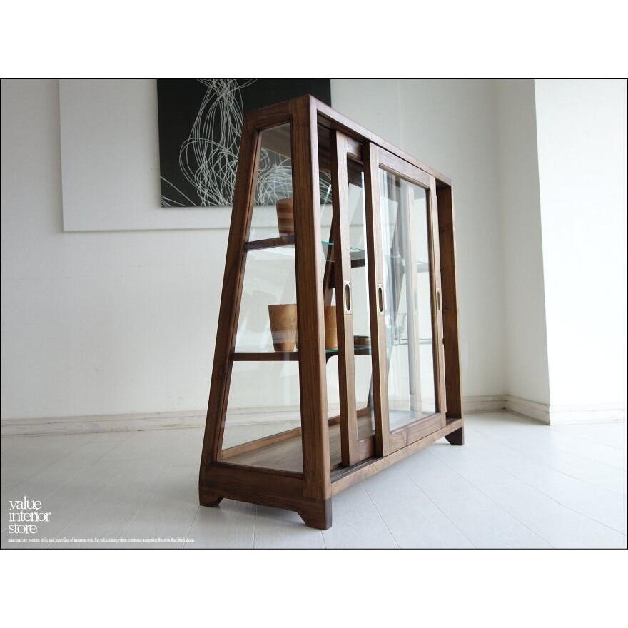 アンティーク 両面 ガラスケース ショーケース 棚 戸棚 無垢材 アンティーク 両面 ガラスケース ショーケース 棚 戸棚 無垢材 ショー