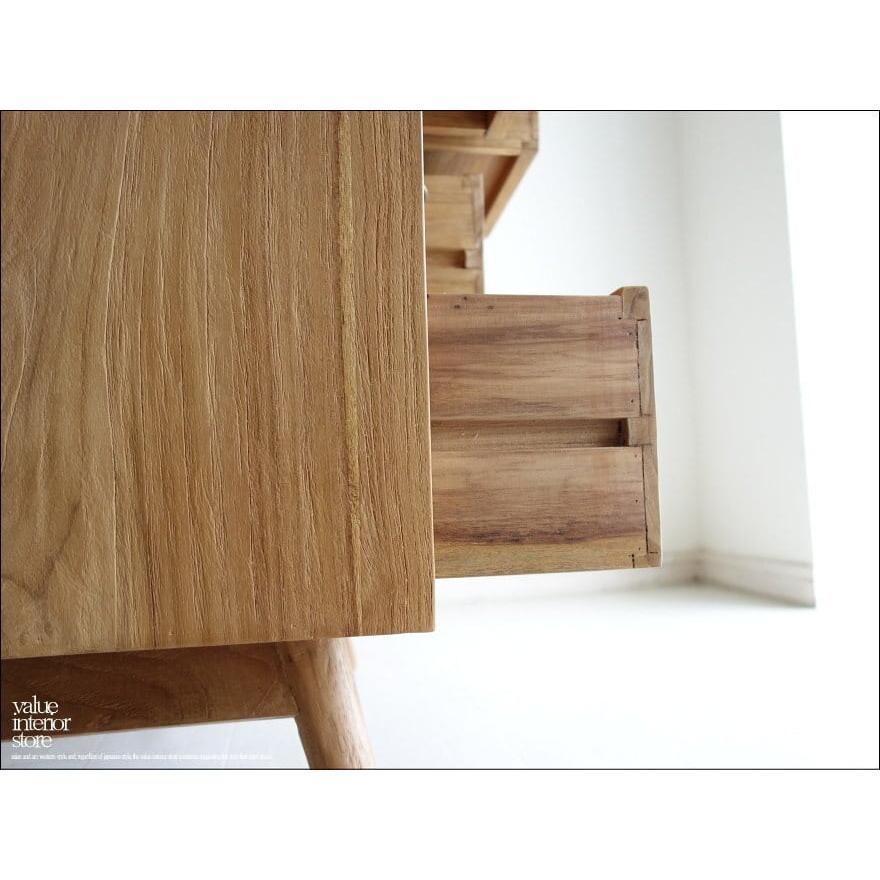 総無垢材 真鍮金物チェスト9N タンス 収納箪笥 道具箱 シンプル ナチュラル 整理 新品 真鍮取っ手 素朴 天然油仕上 チーク材 世界三大銘木 |  | 02