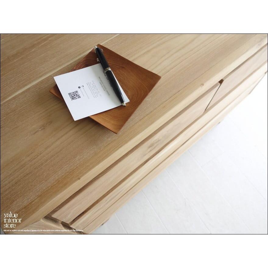 チーク総無垢材 チェストLES タンス 整理箪笥 収納タンス 無塗装 新品 シンプル 手づくり 和 世界三大銘木 無垢材家具 幅100cm |  | 10