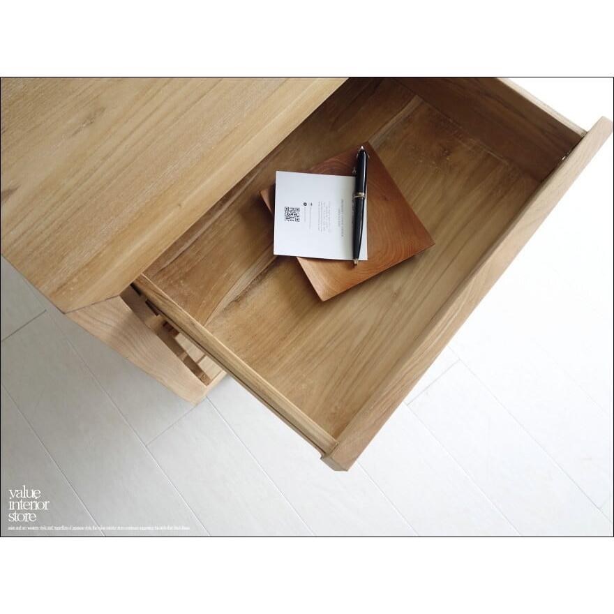 チーク総無垢材 チェストLES タンス 整理箪笥 収納タンス 無塗装 新品 シンプル 手づくり 和 世界三大銘木 無垢材家具 幅100cm |  | 08