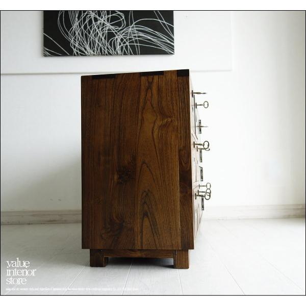 チーク総無垢 真鍮鍵箪笥ME 収納家具 鍵付き タンス 道具箱 ロックチェスト 真鍮金物 天然木 銘木家具 手づくり 世界三大銘木 |  | 07