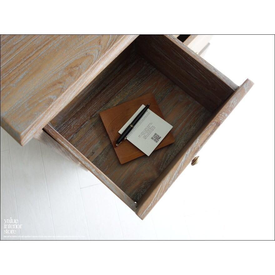 無垢材 チークチェストR80balq タンス 収納家具 整理タンス 箪笥 チーク材 天然木 手作り 新品 銘木 総無垢 真鍮金物 エイジング 送料無料 |  | 02