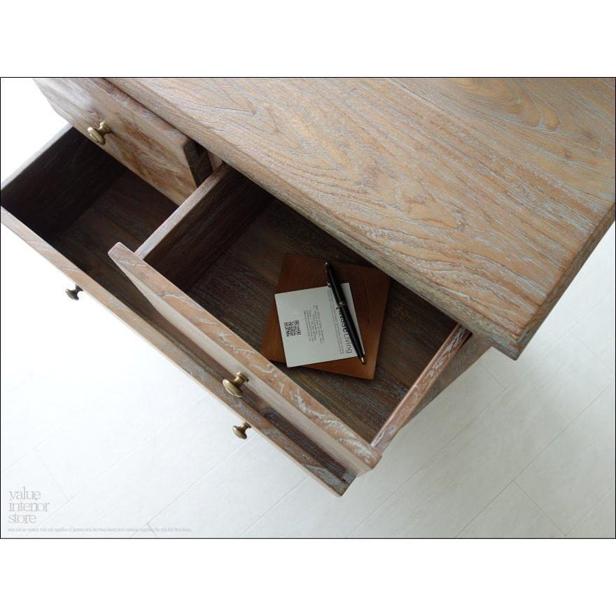 無垢材 チークチェストR80balq タンス 収納家具 整理タンス 箪笥 チーク材 天然木 手作り 新品 銘木 総無垢 真鍮金物 エイジング 送料無料 |  | 06