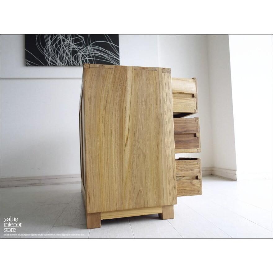 チーク総無垢 真鍮鍵箪笥N 収納家具 鍵付きタンス 箪笥 道具箱 ロックチェスト 新品 真鍮金物 無垢材 銘木家具 世界三大銘木 送料無料 |  | 06