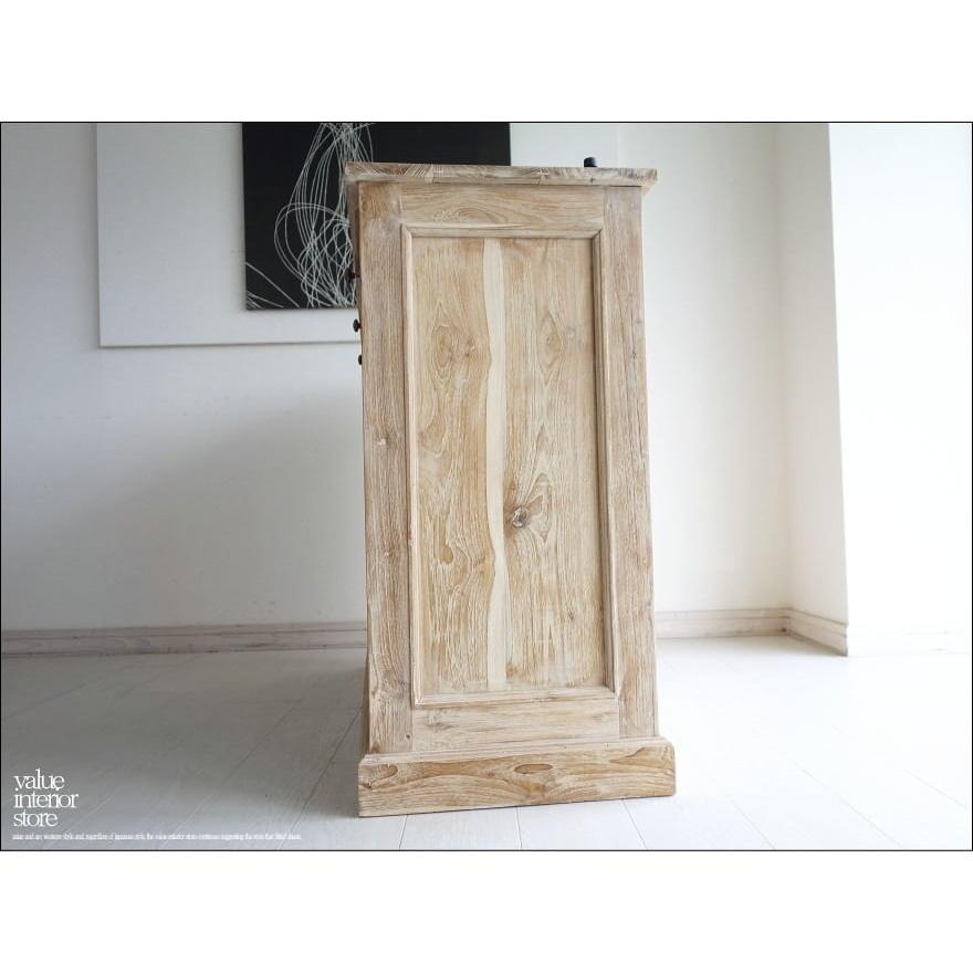 チーク総無垢材 カウンターRAW レジ台 受付カウンター 店舗什器 シャビー 教壇 キャッシャーカウンター バーカウンター 送料無料 銘木家具 |  | 04