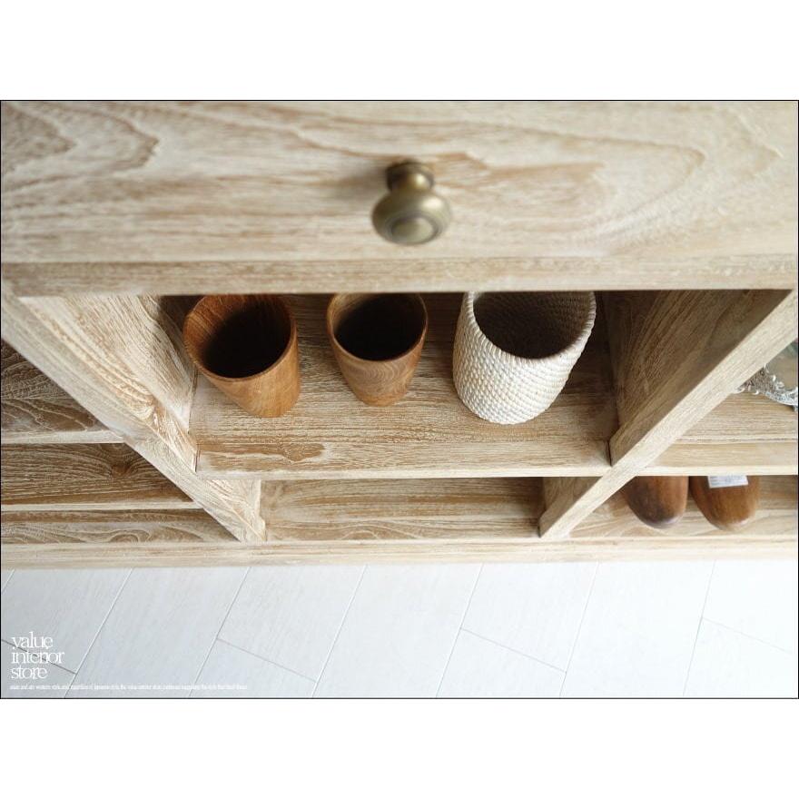 チーク総無垢材 カウンターRAW レジ台 受付カウンター 店舗什器 シャビー 教壇 キャッシャーカウンター バーカウンター 送料無料 銘木家具 |  | 06