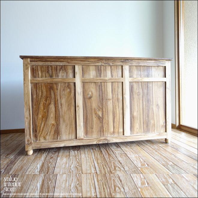 チーク無垢材 レジカウンターfonce レジ台 受付カウンター 店舗什器 店舗家具 キッチンカウンター バーカウンター W150cm |  | 11