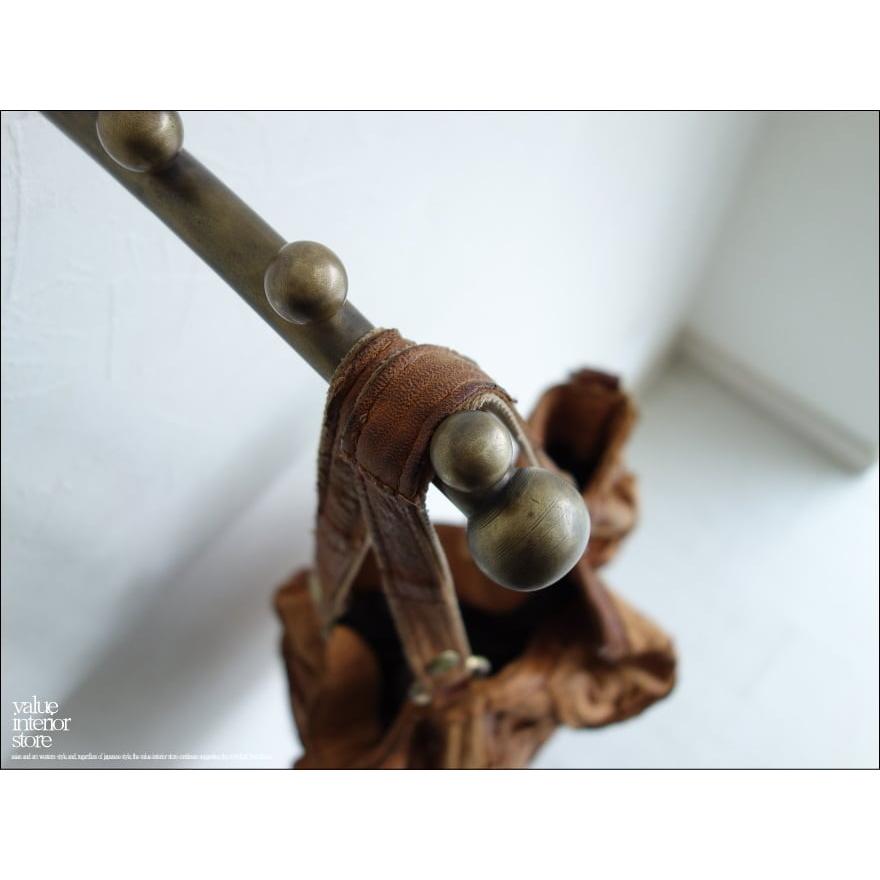 真鍮ボールハンガー 真鍮フック レトロ調 壁掛ウォールハンガー 帽子掛け コートハンガー ジャケットハンガー ブラスフック 手作り 真鍮製 |  | 02