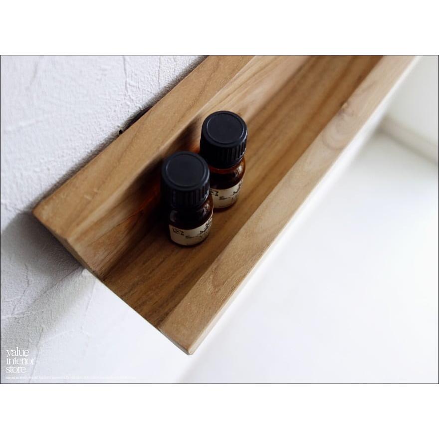 チークウォールシェルフL44/NA 壁掛け本棚 収納棚 総無垢 シンプル 壁掛収納 ウォールラック ナチュラル 天然木 木製 手作り 和風 木製 |  | 01