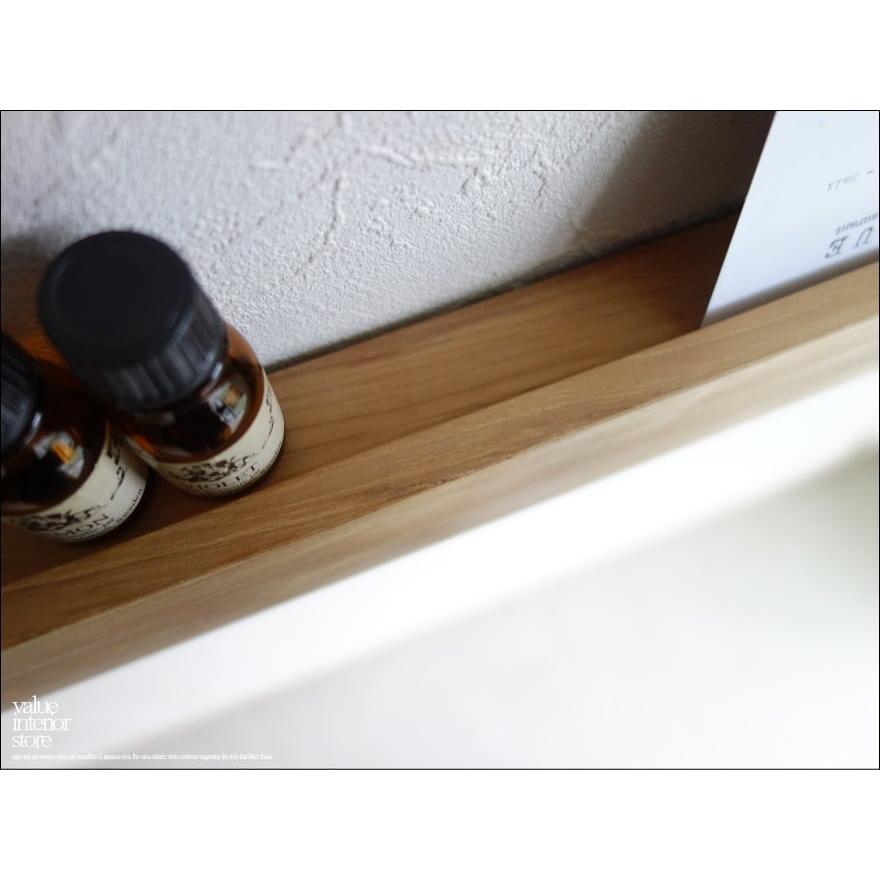 チーク総無垢材 ウォールシェルフ44/N 壁掛収納 飾り棚 ラック ウォールラック 銘木 ナチュラル 和 シンプル 手作り 無垢材家具 W44cm |  | 01