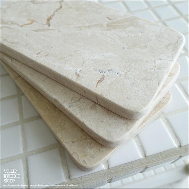 大理石トレイIngo-IV マーブルトレイ ジュエリートレイ 飾り台 洗面用品置き 小物置き 長方形 フラット 天然大理石 W16.5 x D9cm |  | 05