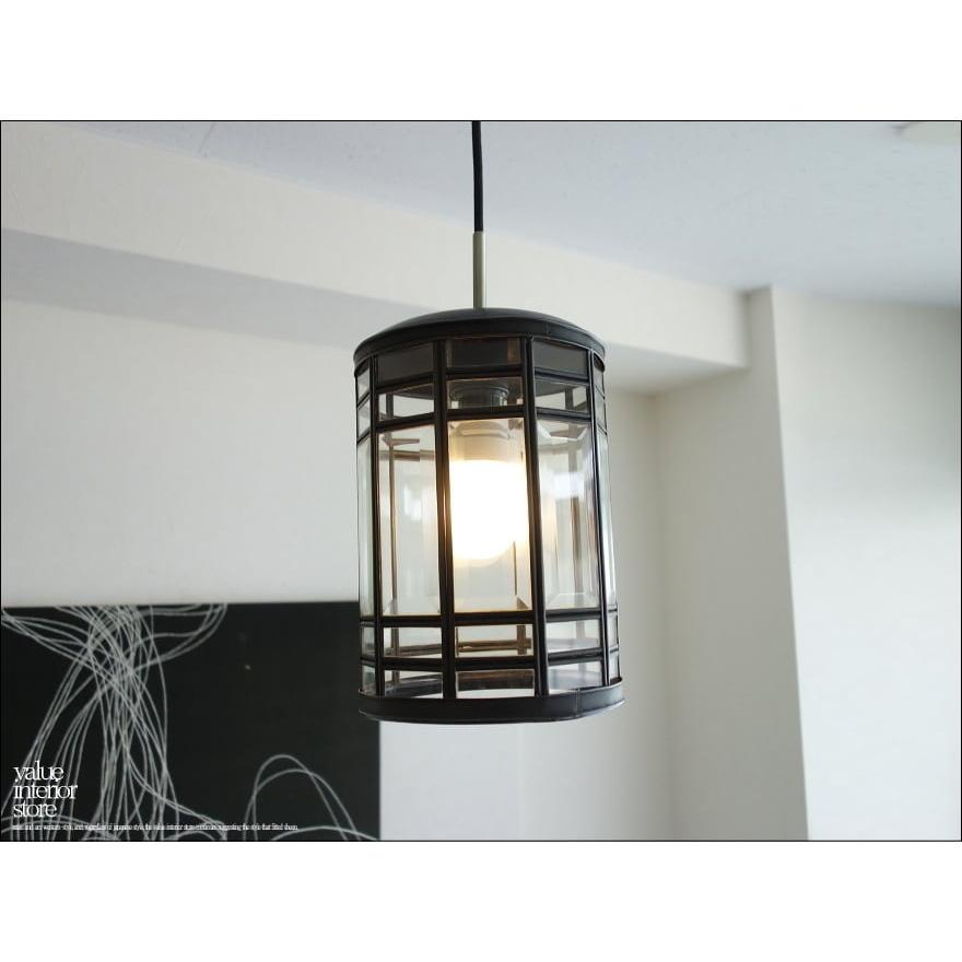 ガラスペンダントライトI/QG 天井照明器具 ペンダントライト 真鍮 ランプシェード 硝子ライト レトロ調 カフェ用 店舗什器 | 