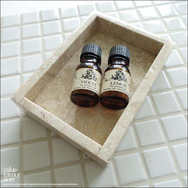 大理石トレイSQ-IV14 天然大理石 マーブルトレイ ジュエリートレイ アクセサリートレイ 洗面用品置き 本大理石 W14 x D10cm | 