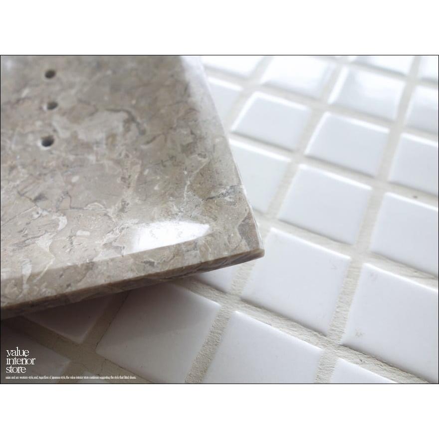 天然大理石ソープディッシュGY せっけん置き 石鹸置き 自然石 天然石 手作り マーブルソープディッシュ 洗面用品 バス用品 新品 |  | 01