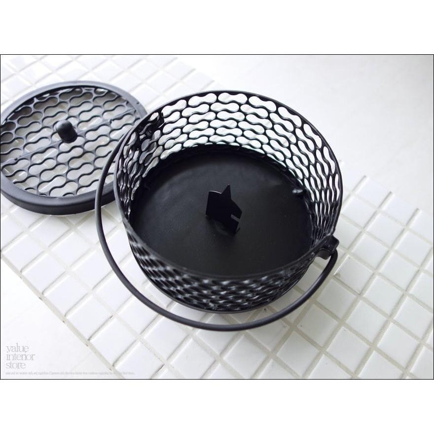 蚊取り線香入れ お香立て蚊取り線香ホルダー アイアン 鉄 香台 インドネシア製 エスニック アジアン 虫よけホルダー 和風 手作り |  | 02