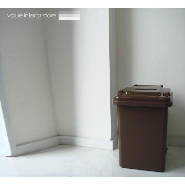 キャスターダストBR ダストボックス 屑入れ ゴミ箱 ごみ箱 くずかご 屑籠 屑篭 ゴミ入れ 大容量 プラスティック 新品 ◆V_S House◆D |  | 02