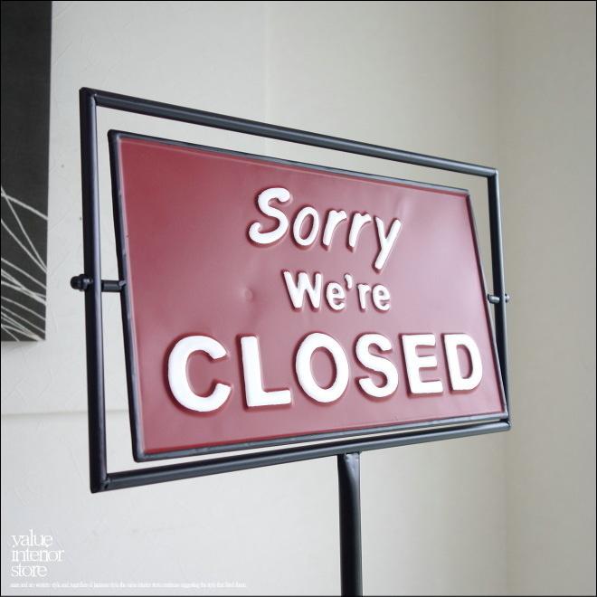 サインスタンドB/R 看板 OPEN/CLOSE 店舗什器 オープン / クローズ 店舗用品 カフェ看板 スタンド型 開店準備 V_S D |  | 01