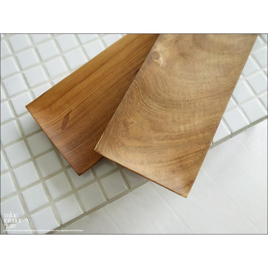 チーク材 長皿45cm 木皿 寿司皿 平皿 ロングプレート ウッドディッシュ お皿 和食器 ナチュラル 無垢 天然木 ウッドトレイ 手作り 銘木 |  | 01