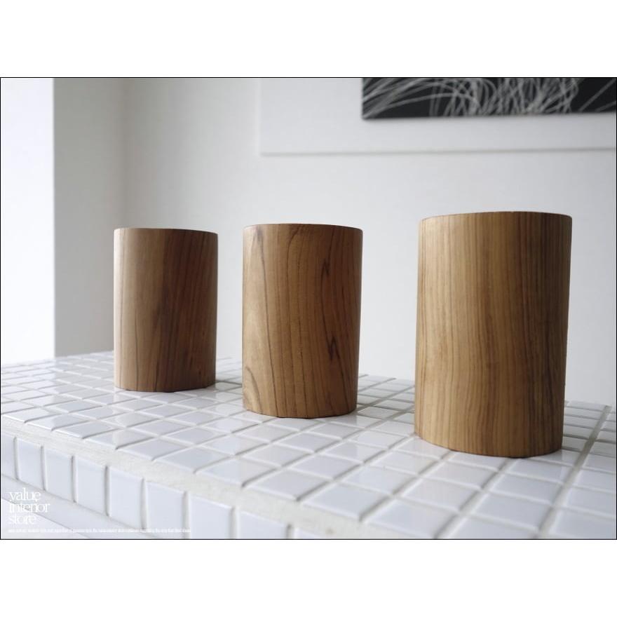 チーク総無垢 カトラリースタンド 箸立て カトラリーホルダー 手づくり ナチュラル マルチホルダー 三大銘木 総無垢材 ミネラルオイル仕上 |  | 05