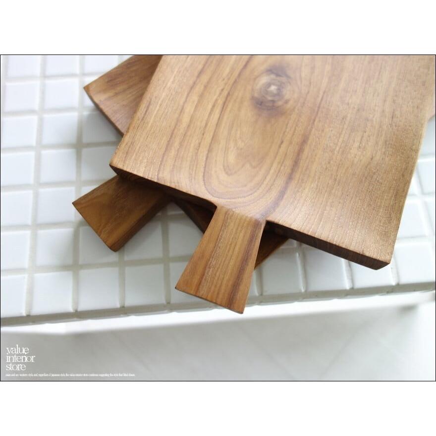 チーク無垢材 ハンドルプレート角Lsize 木皿 ディッシュ ランチプレート 中皿 ナチュラル ウッドディッシュ 木製皿 手作り トレイ 天然木 |  | 01