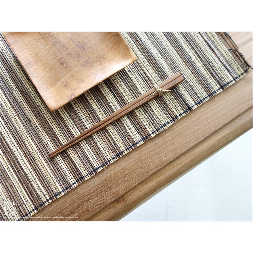 バンブーランチョンマット(6枚セット) プレースマット 手編み 敷物 テーブルウェア キッチン雑貨 ナチュラル ハンドメイド 自然素材 |  | 01