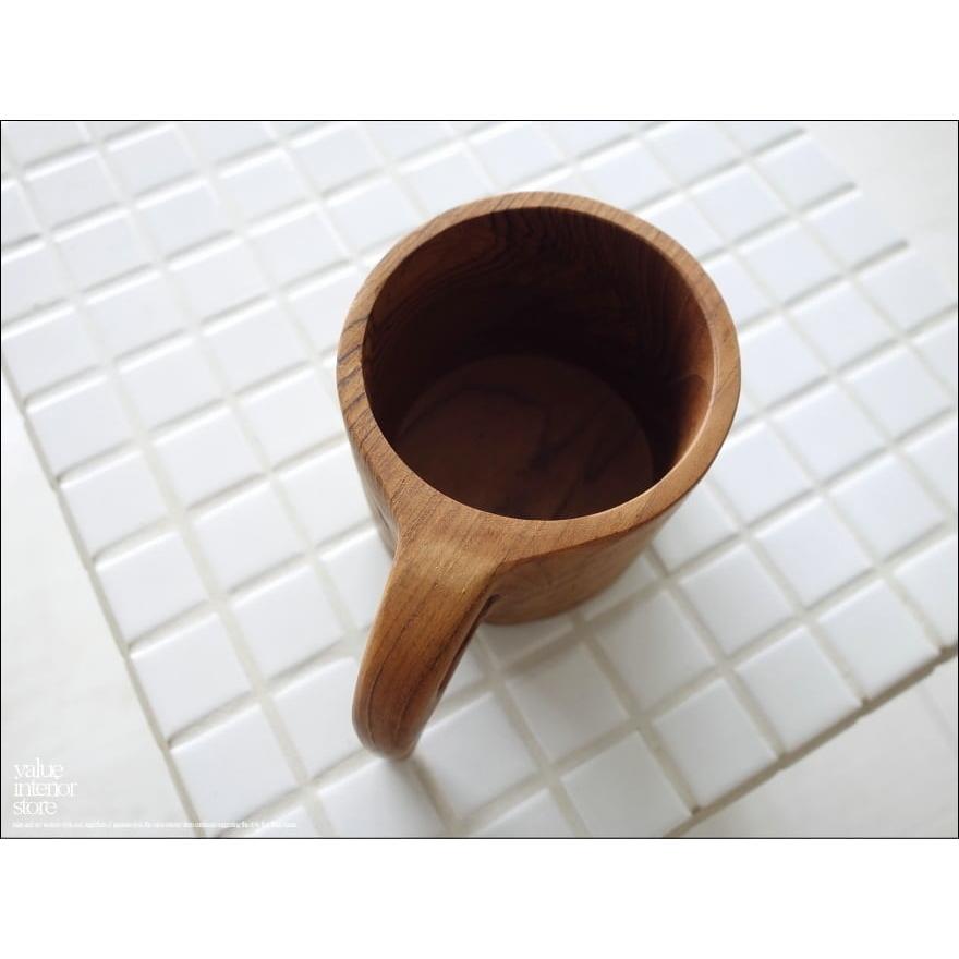 チークカップZou コーヒーカップ マグカップ 木製カップ 木のコップ ティーカップ 木製食器 新品 ナチュラル 手作り 無垢材 世界三大銘木 |  | 03