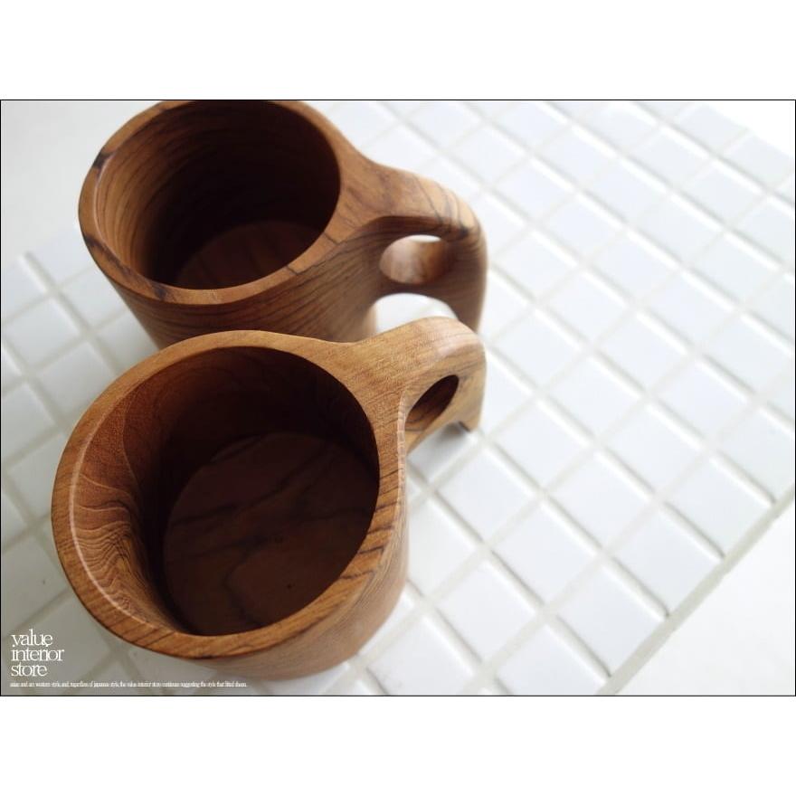 チークカップZou コーヒーカップ マグカップ 木製カップ 木のコップ ティーカップ 木製食器 新品 ナチュラル 手作り 無垢材 世界三大銘木 |  | 05